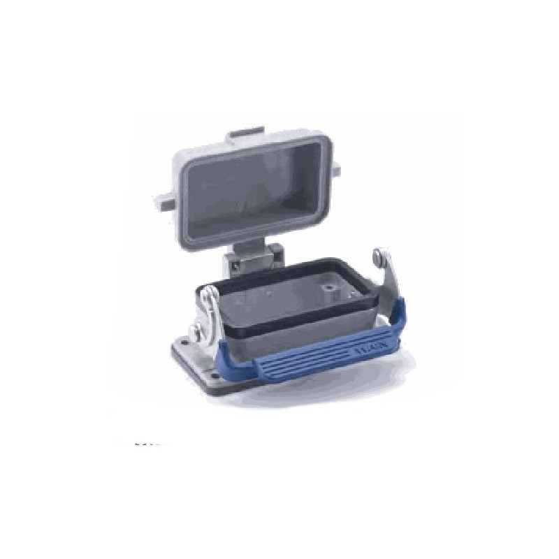Embase encastrée 10B, Aluminium moulé sous pression, IP65, Sortie basse
